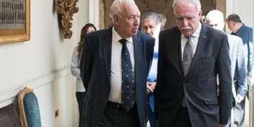 Margallo y su homólogo palestino analizan una posible conferencia “Madrid II”