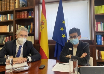 Marlaska y Laya defienden la cooperación europea con África para prevenir la migración