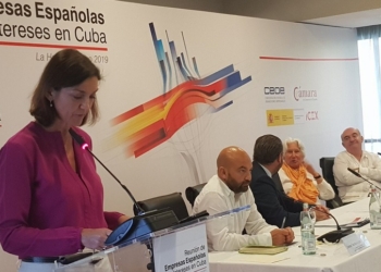 Maroto respalda en La Habana a las empresas españolas frente a la Helms-Burton