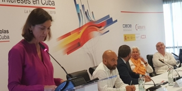Maroto respalda en La Habana a las empresas españolas frente a la Helms-Burton
