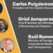 Junqueras y Romeva se presentan en Bruselas como “ministros” de Cataluña