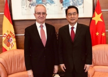 El nuevo secretario general de la FCEC inicia su agenda de contactos con el embajador chino