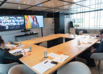 Ángeles Moreno anuncia que Sánchez y Albares tienen previsto visitar India