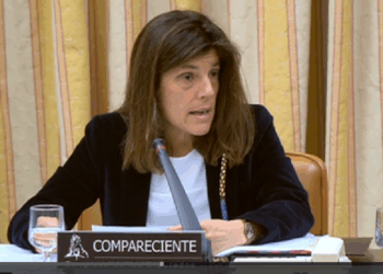 Ángeles Moreno en una comparecencia en el Congreso./ Foto: Congreso TV