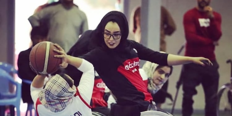 La jugadora paralímpica Nilofar Bayat será una de las participantes en el encuentro./ Foto: Facebook