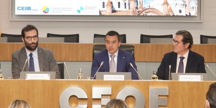 Noboa: “Los narcotraficantes tienen un ejército de 40.000 soldados fuertemente armados”