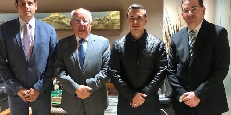 Noboa se reunió en Madrid con la Segib y empresarios, pero no con el Gobierno