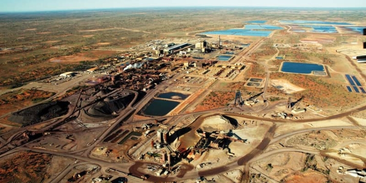 El proyecto minero Olympic Dam.