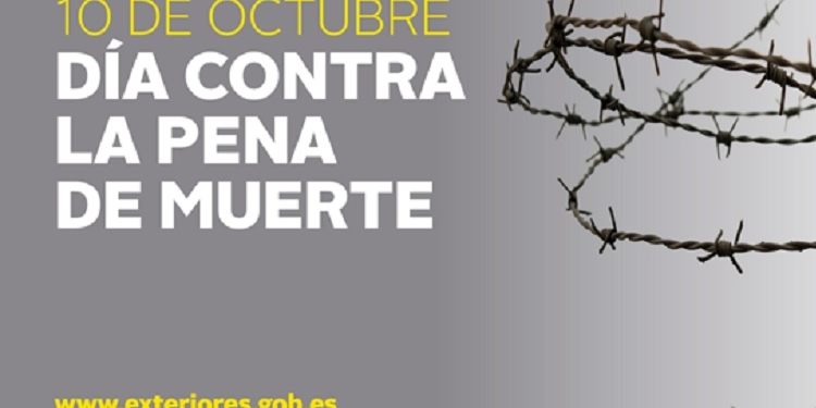 El Gobierno reitera “la oposición de España a la pena de muerte”