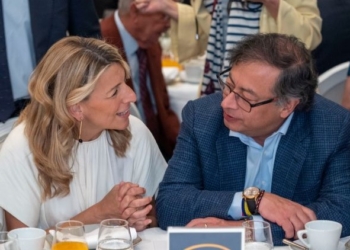 Yolanda Díaz propone a Petro “agendas comunes progresistas en los foros internacionales”