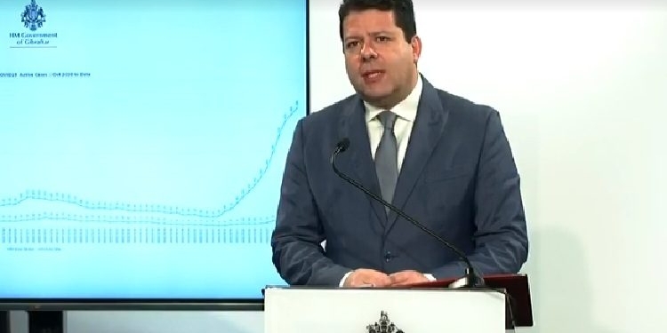 Picardo recibirá en Gibraltar a 18 miembros de los Comunes y los Lores con motivo del National Day