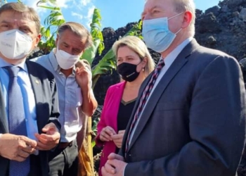 Luis Planas y Janusz Wojciechowski, en una reciente visita a España.