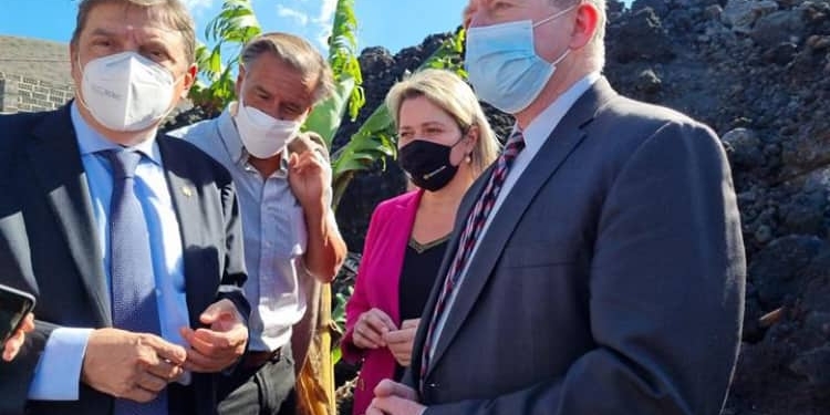 Luis Planas y Janusz Wojciechowski, en una reciente visita a España.