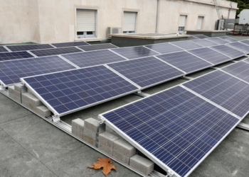 La planta consta de un total de 36 módulos en una superficie de 58,9 metros cuadrados.