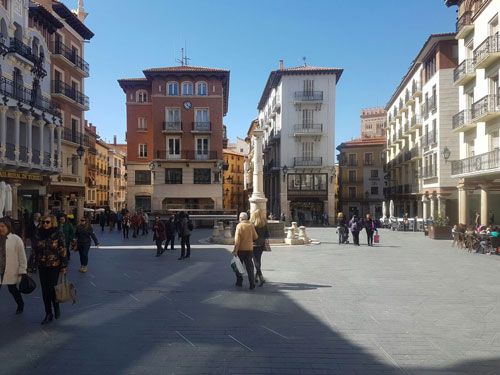 La fuente del Torico en Teruel