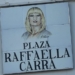 El embajador de Italia asiste a la inauguración de la Plaza Raffaella Carrà en Madrid