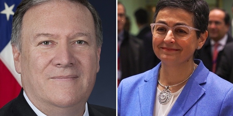 Pompeo y González Laya se citan para la próxima semana tras una conversación “muy cordial”