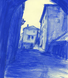 El Centro Coreano exhibirá ‘Nombres Azules’, del pintor Tschon Su Kim