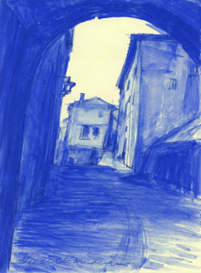 El Centro Coreano exhibirá ‘Nombres Azules’, del pintor Tschon Su Kim