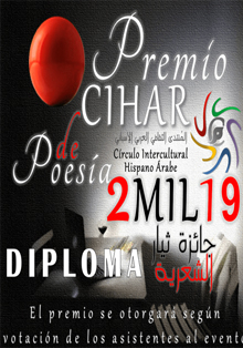 Círculo Intercultural Hispano Árabe convoca el ‘Premio CIHAR de Poesía’