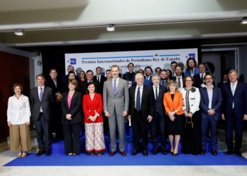 El Rey reivindica «el mejor periodismo clásico” para “luchar contra las noticias falsas”