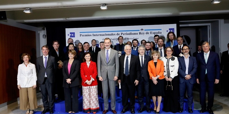 El Rey reivindica «el mejor periodismo clásico” para “luchar contra las noticias falsas”