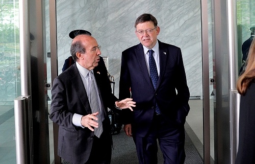 Ximo Puig ofrece Valencia como sede del XXI Foro España-Japón