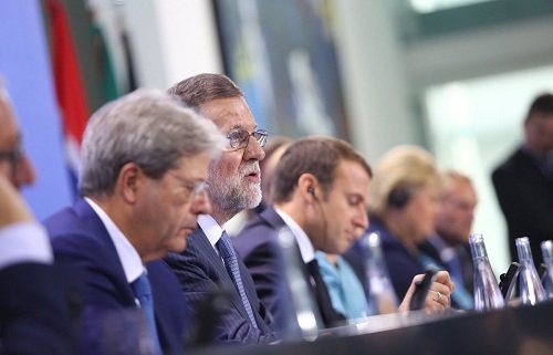 Rajoy pide a los socios europeos del G20 “que haya claridad contra el proteccionismo”