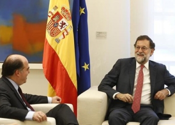 Rajoy asegura a Borges que buscará la implicación de la UE en la crisis venezolana