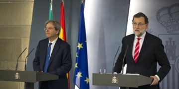 Rajoy y Gentiloni piden más flexibilidad a Bruselas en materia de déficit