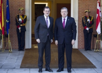 Rajoy y su homólogo de Georgia abordan la relación de Tbilisi con la UE y la OTAN