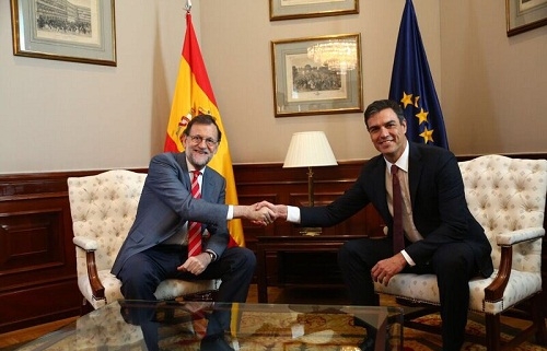 Propuestas exteriores de Rajoy a Sánchez: UE, Brexit y “prestigio de España”