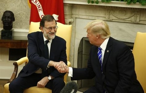 Trump: “Creo que España es un gran país y debería permanecer unido”