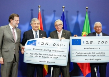 La UE dona el importe del Princesa de Asturias a las víctimas de los incendios