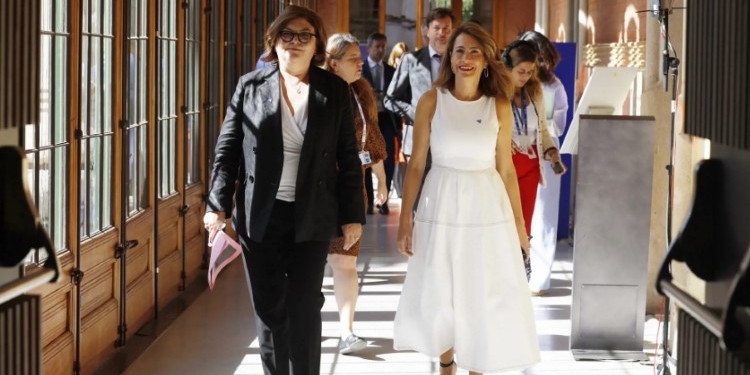 Raquel Sánchez se muestra optimista sobre el apoyo de Bruselas a la eliminación de los peajes