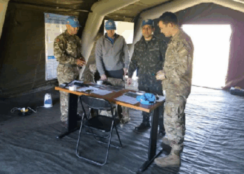 Gibraltar colabora en la formación de tropas chilenas gracias a su uso del español