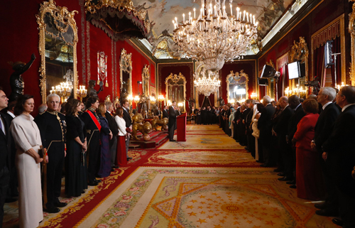 La recepción de los Reyes al Cuerpo Diplomático será el 31 de enero