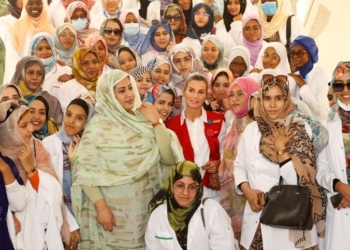 La Reina conoce de primera mano los proyectos de la Cooperación Española en Mauritania