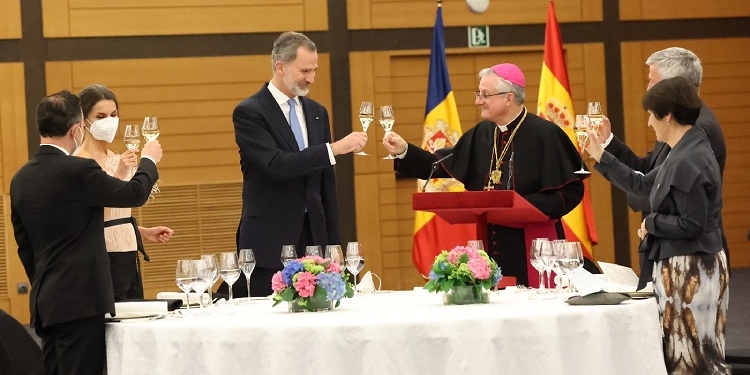 Felipe VI agradece a Andorra por la “acogida de españoles durante la Guerra Civil”