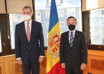El primer ministro andorrano informa al Rey sobre la homologación fiscal del Principado