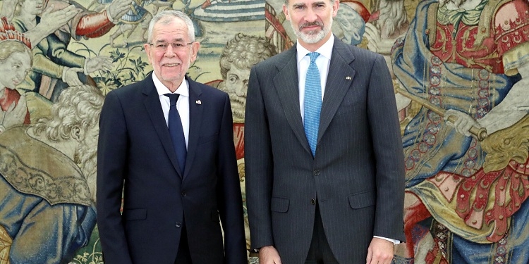 Los Reyes viajarán el 31 de enero a Austria a invitación del presidente Van Der Bellen