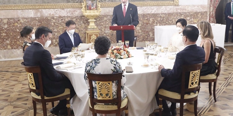 Felipe VI: “Corea y España son dos de las economías más avanzadas y dinámicas del mundo”