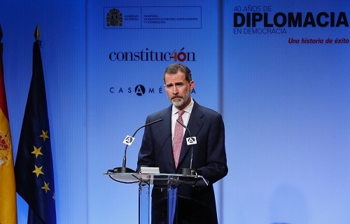 Felipe VI: “Los españoles han aportado mucho y bueno a la construcción europea”