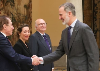 El Rey recibe al Patronato de la Fundación Consejo España-Brasil por su décimo aniversario