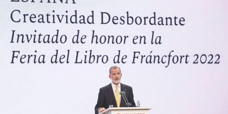 Los Reyes inauguran la Feria del Libro de Fráncfort, con España como país invitado de Honor
