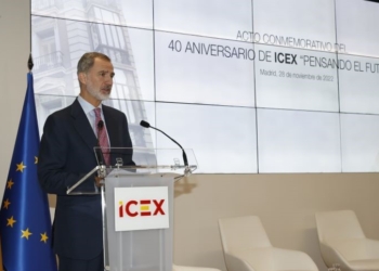 Felipe VI conmemora los 40 años de ICEX y su papel “en el proceso de apertura de España”