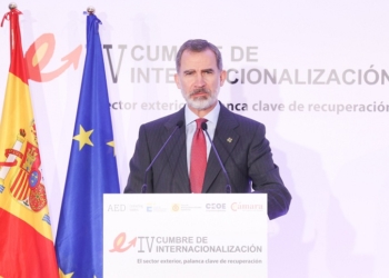Felipe VI: “La internacionalización va a ser, nuevamente, un motor de recuperación”