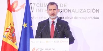 Felipe VI: “La internacionalización va a ser, nuevamente, un motor de recuperación”