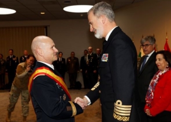 El Rey visita en Mons (Bélgica) el Cuartel General del Mando Aliado de Operaciones de la OTAN