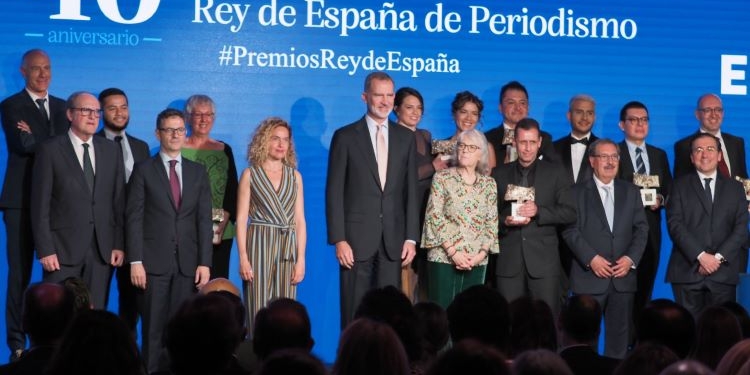 Felipe VI entrega los Premios Rey de España de Periodismo en tiempos de “creciente desinformación”